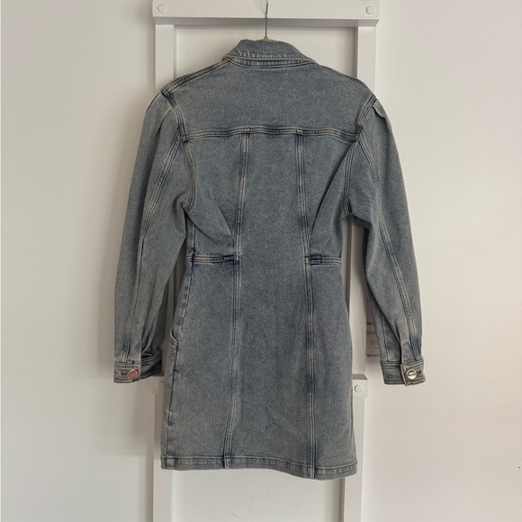 ACLER Mini Denim Dress (new, never worn) - Picture 4 of 6